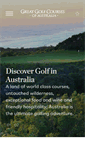 Mobile Screenshot of greatgolfaustralia.com.au